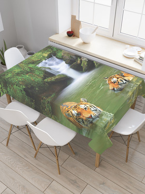 

Скатерть, Тигры прохлаждаются / tc_12732