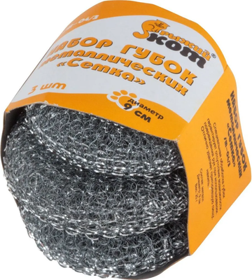 

Набор губок для мытья посуды, SM-04/3 / 01743