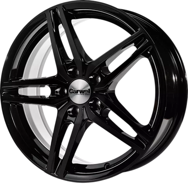 

Литой диск, Хумми 16x6.5" 5x114.3мм DIA 54.1мм ET 45мм BK