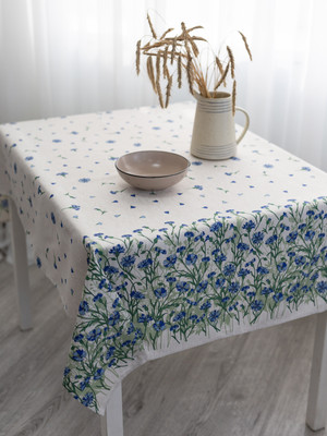 

Скатерть, 1809Т-01 рис.1 5170/1 Васильки