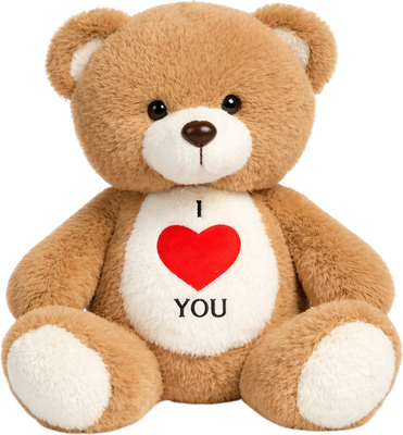 

Мягкая игрушка, Мишка. Я люблю тебя / 10944521