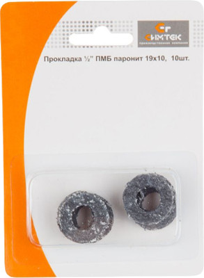 

Прокладка сантехническая, Паронитовая 1/2" / 10-0029