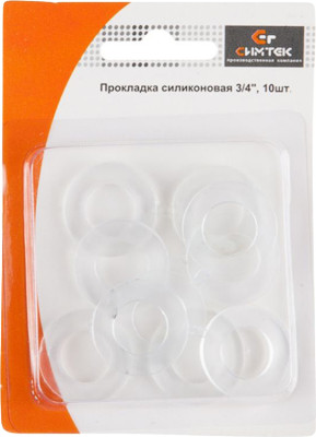 

Прокладка сантехническая, Для гибкой подводки 3/4" / 10-0019