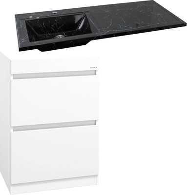 

Тумба с умывальником, Милтон 48 104801 + Marko Марсал 110 L