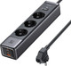 Сетевой фильтр McDodo CH-0620 30W 6 в 1 GAN (черный) -