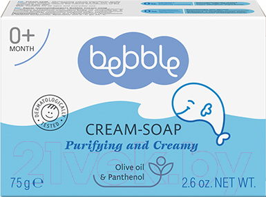 

Крем-мыло детское Bebble, Olive Oil & Panthenol