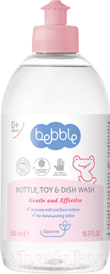 Средство для мытья посуды Bebble Для детских бутылочек игрушек и посуды (500мл)