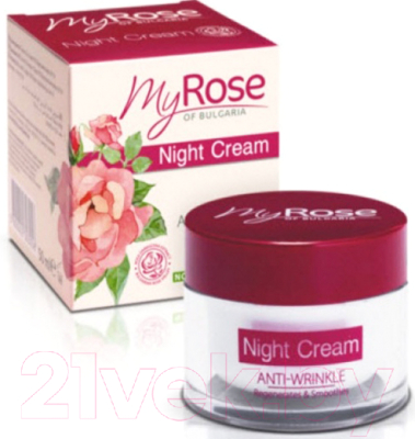 Изображение товара Крем для лица My Rose Ночной против морщин 35+ (50мл)