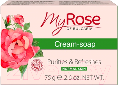 

Мыло твердое My Rose, Purifies&Refreshes