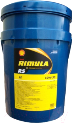 Моторное масло Shell Rimula R5 LE 10W30 (20л)