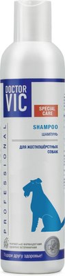 Шампунь для животных Doctor VIC Для жесткошерстных собак и кошек (250мл) - 