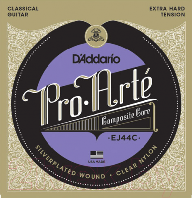 Струны для классической гитары D'Addario EJ-44C