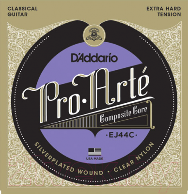 

Струны для классической гитары D'Addario, EJ-44C