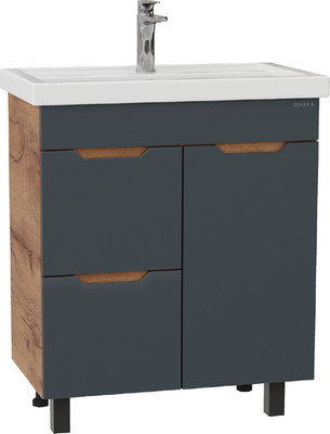 

Тумба с умывальником, Айленд 70 107069 + Kirovit Фостер 70