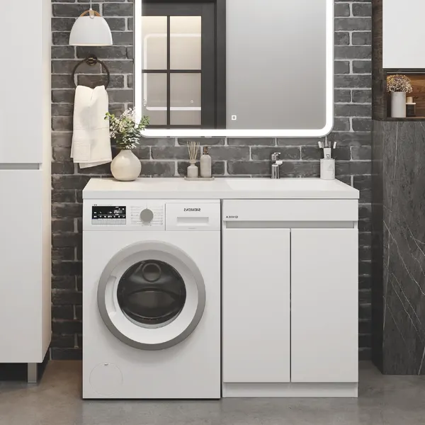 Тумба с умывальником Onika Милтон Нова 48 104803 + Marko Марсал 110 R