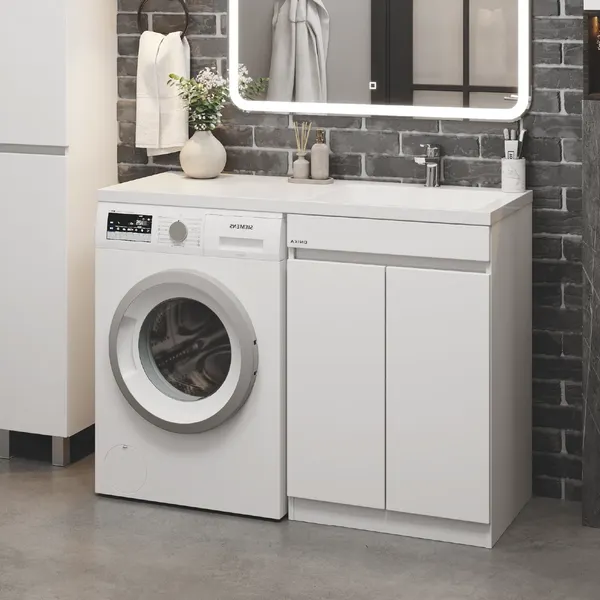 Тумба с умывальником Onika Милтон Нова 48 104803 + Marko Марсал 110 R