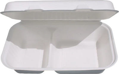 

Набор одноразовых контейнеров, Ланчбоксы сахарный тростник 183x137x69мм