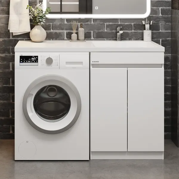 Тумба с умывальником Onika Милтон Нова 48 104802 + Marko Марсал 110 R