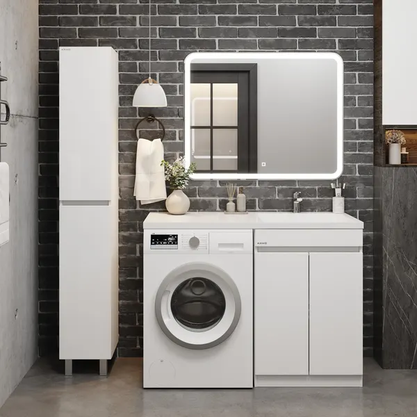 Тумба с умывальником Onika Милтон Нова 48 104802 + Marko Марсал 110 R