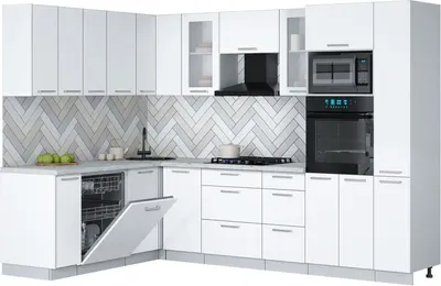 

Кухонный гарнитур, Мила Gloss 1.896х2.88