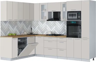 

Кухонный гарнитур, Мила Gloss 1.896х2.88