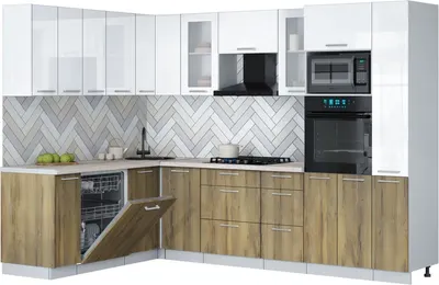 

Кухонный гарнитур, Мила Gloss 1.896х2.88