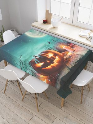 

Скатерть, Тыква на Хеллоуин / tc_36737