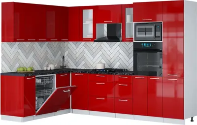 

Кухонный гарнитур, Мила Gloss 1.896х2.98