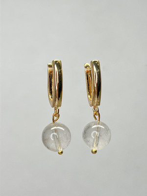 

Серьги, Горный хрусталь Позолота 1787