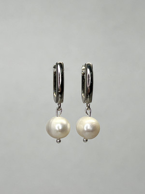 

Серьги, Жемчуг натуральный 10мм Серебрение 1796