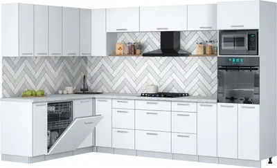 

Кухонный гарнитур, Мила Gloss 1.896х3.18