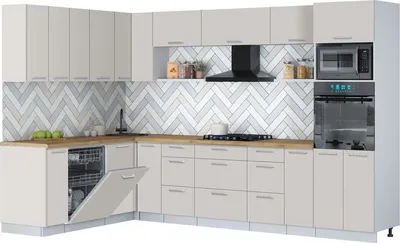 

Кухонный гарнитур, Мила Gloss 1.896х3.18