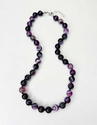 

Бусы, Агат 1890