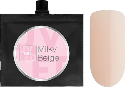 

Моделирующий гель для ногтей, ABC тон 19 Milky Beige