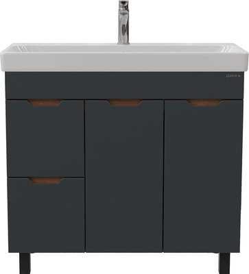 

Тумба с умывальником, Айленд 90 109032 + Santek Адриана 90 1WH501629