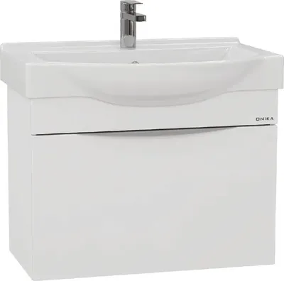 

Тумба с умывальником, Навиа 80 108067 + Santek Беверли 80 1WH302422