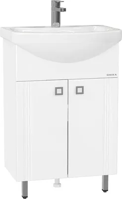 

Тумба с умывальником, Лига 55.11 105554 + Santek Балтика 55 1WH501702