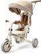 Трехколесный велосипед с ручкой Bubago Malanka / BG 211-1 (бежевый) - 