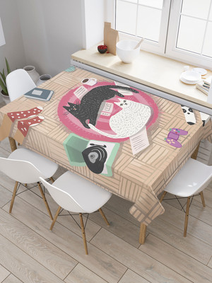 

Скатерть, Домашние посиделки и коты / tc_389762