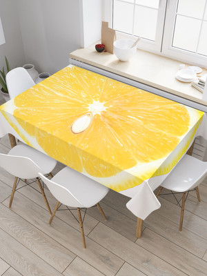 

Скатерть, Лимон в разрезе / tc_413961