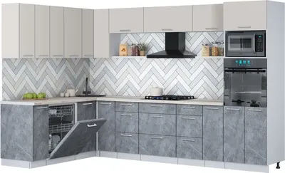 

Кухонный гарнитур, Мила Gloss 1.896х3.18