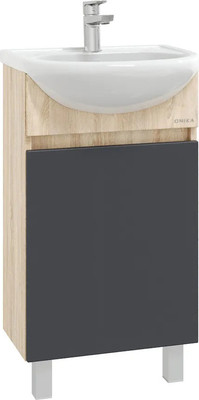 

Тумба с умывальником, Милтон 45 104512 + Rosa Уют 45