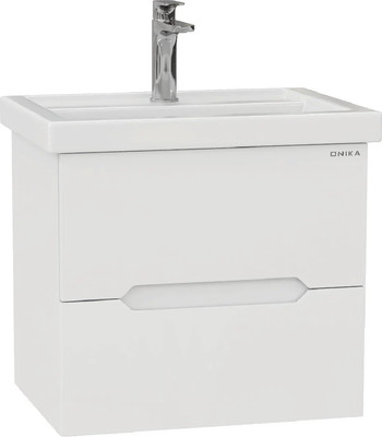 

Тумба с умывальником, Айленд 60.13 2 ящика 106161 + Kirovit Фостер 60