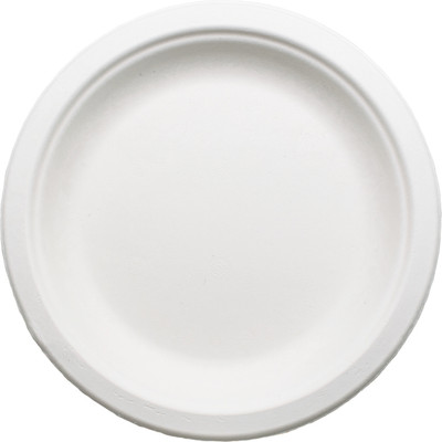 

Набор одноразовых тарелок, ЭВ D=230мм растительное волокно