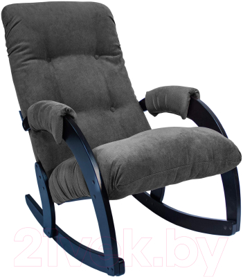 Кресло-качалка Импэкс 67 (венге/Verona Antrazite Grey)
