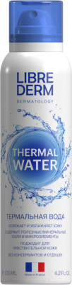 Термальная вода для лица Librederm Освежающая и увлажняющая (125мл)