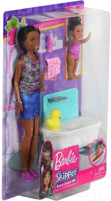 Кукла с аксессуарами Barbie Няня / FHY97/FXH06