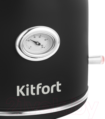 Электрочайник Kitfort KT-663-2 (черный)
