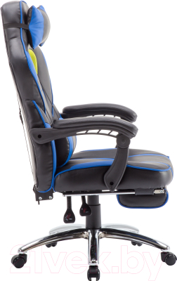 Кресло геймерское Mio Tesoro Марио X-2749 (черный/синий)