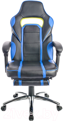 Кресло геймерское Mio Tesoro Марио X-2749 (черный/синий)